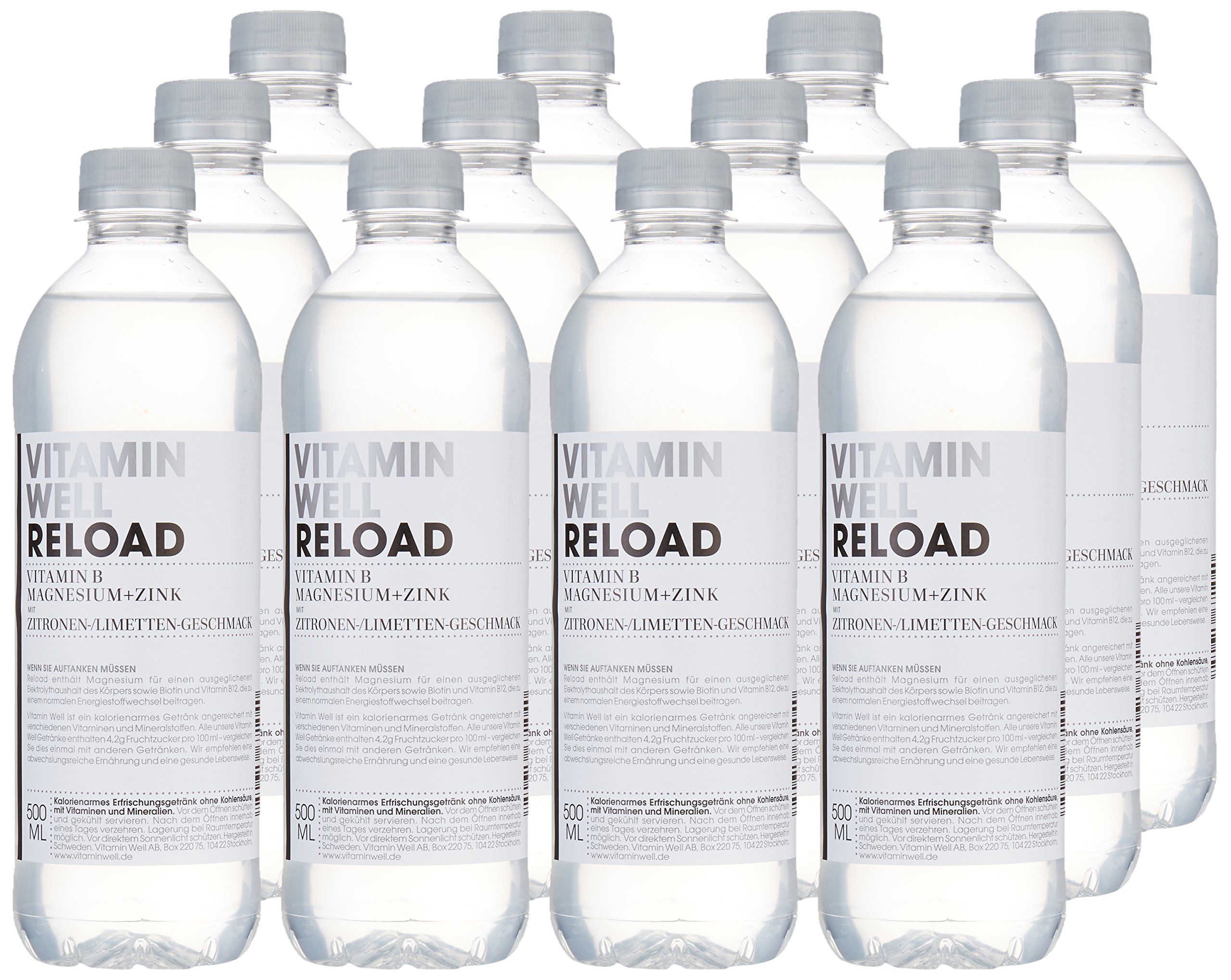 Vitamin Well Reload, 12er Pack ( 12 x 500 ml )