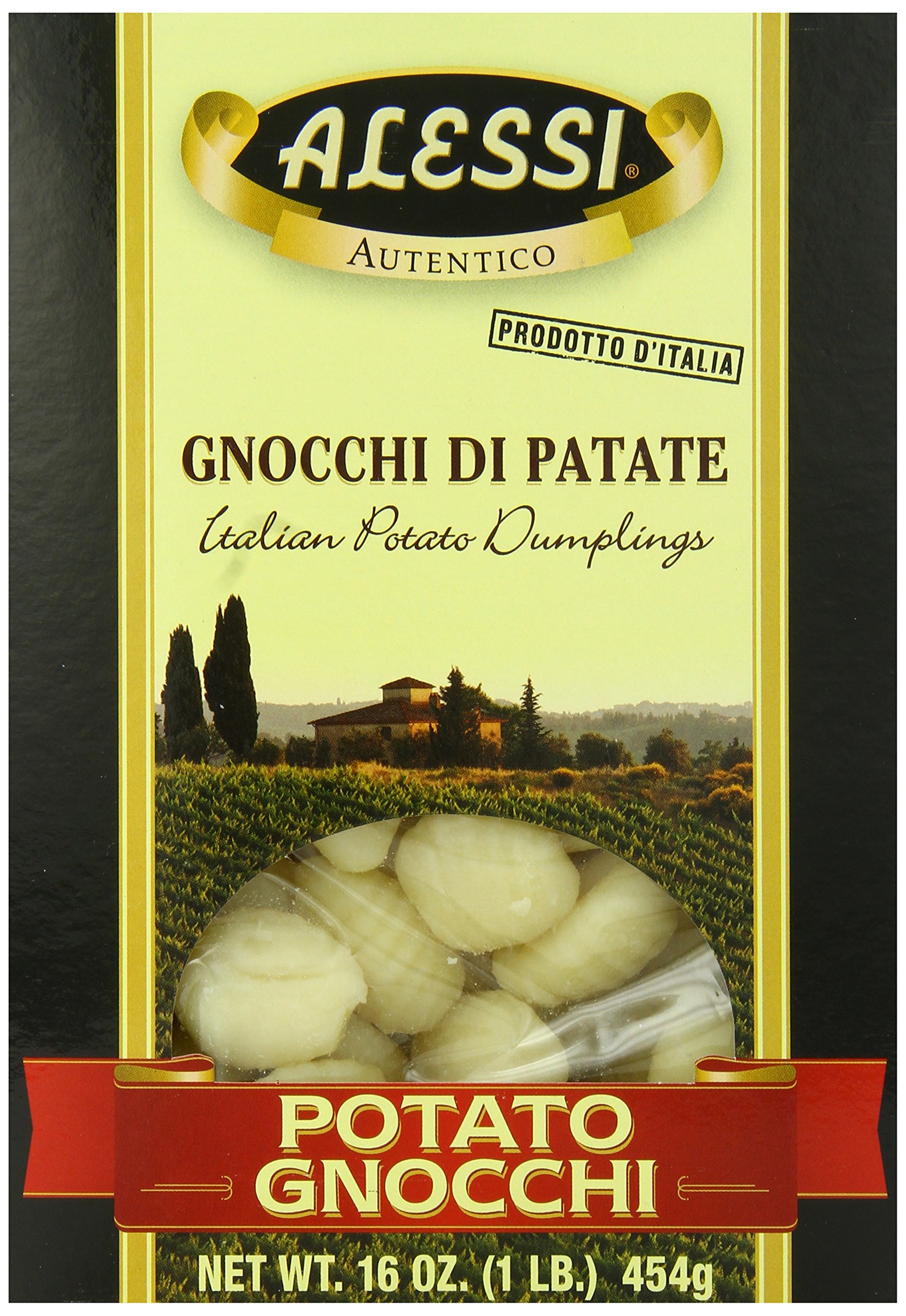 Alessi Pasta Gnocchi di Patate, 16-ounces (Pack of6)