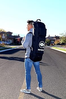 Rucksack mit longboard halterung Clearance