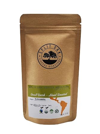 Split Oak Coffee Roasters Gourmet Gift Box Whole Bean Variety Pack Gift Box, 9 Medium Roast Coffees from Around the World Global Tasting Collection, 2oz Bags, Roasted in the USA