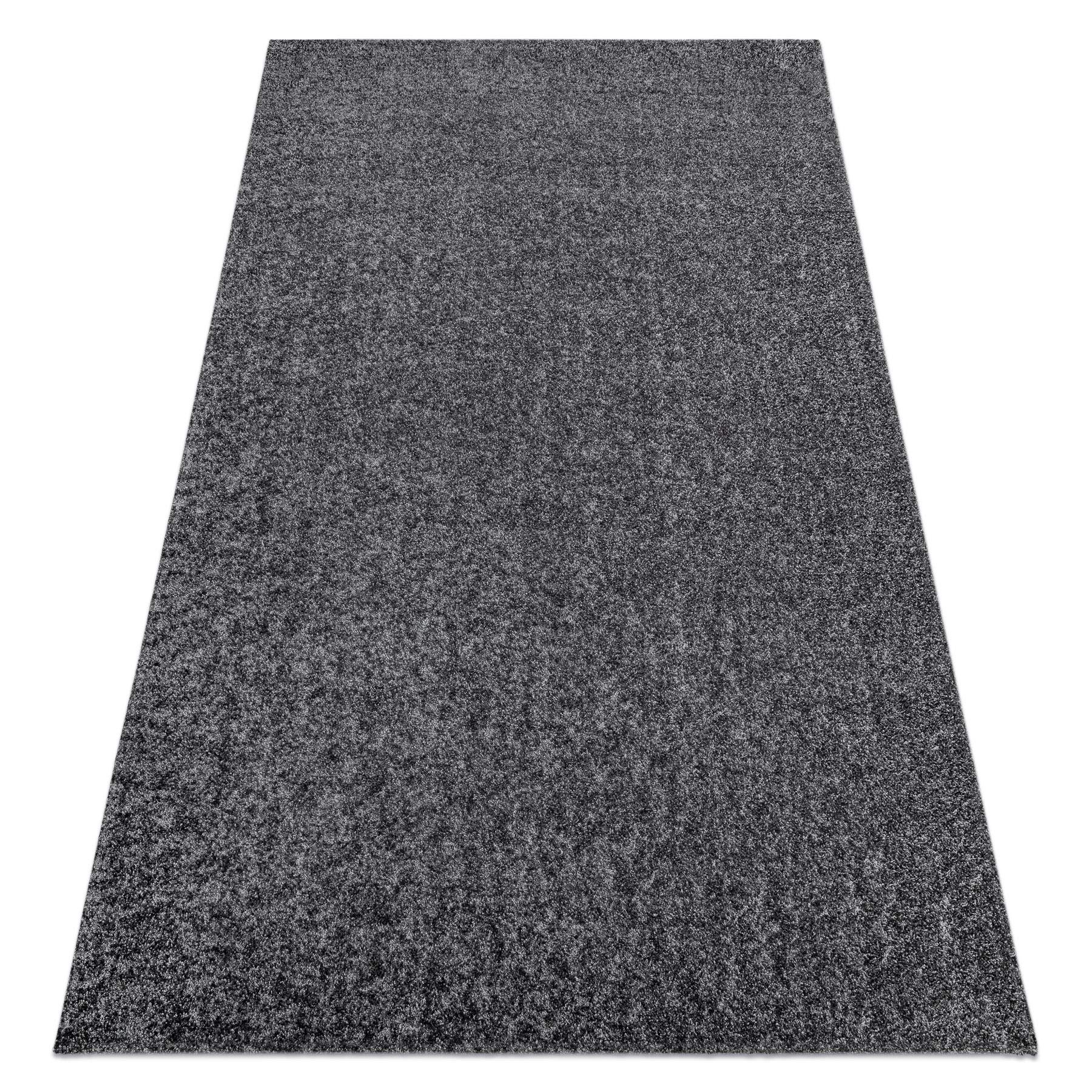 Tapis Moderne Lavable Gris Anthracite 160x230 pour Grand Salon