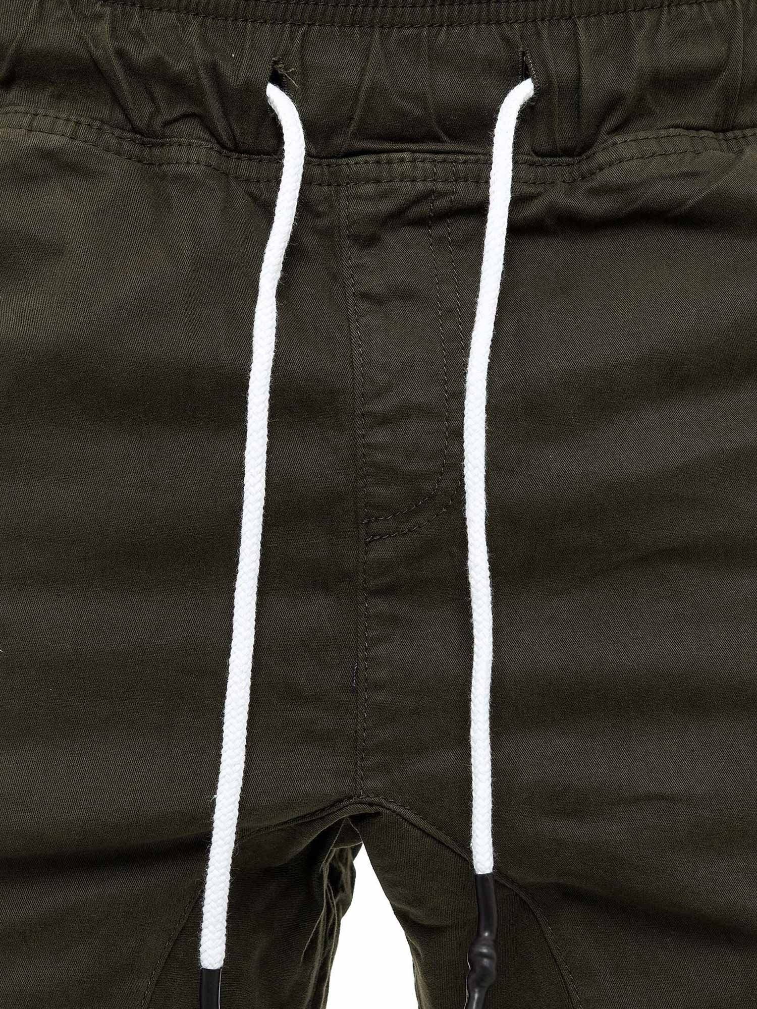 Tazzio Pantaloni cargo da uomo Jogger Chino Regular Fit Jeans 16610