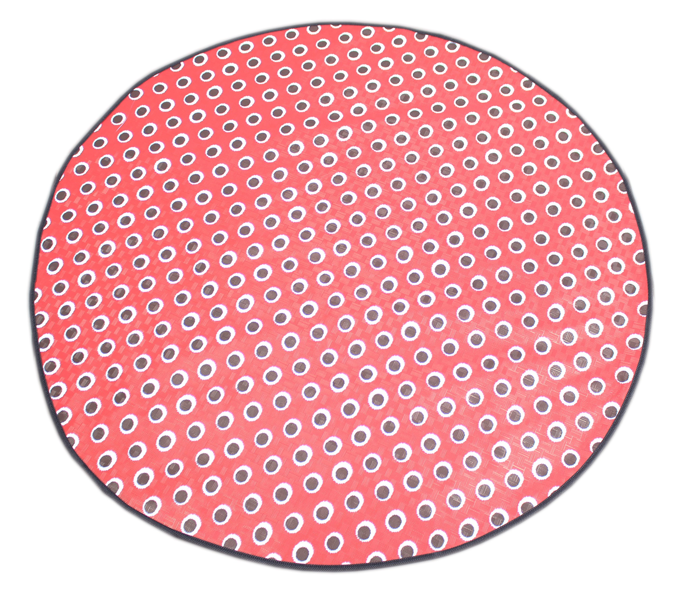 DREAM CARE Waterproof & Oilproof Bed Server Food Mat Size(LXB): 36x36 inches, Multicolor