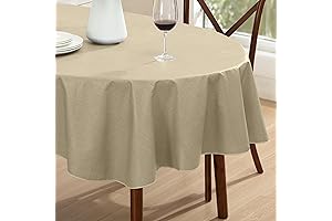 Classic Oval Vinyl Tablecloth: An Oasis of Style and Durability