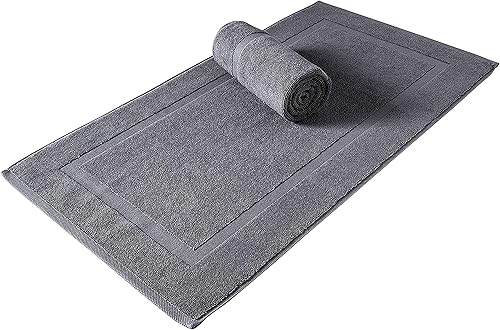 Juego de alfombra de baño 100% de algodón turco para hotel y spa de lujo y opciones de tapete de baño de espuma viscoelástica Juego de alfombra de baño 100% de algodón turco para hotel y spa de lujo y opciones de tapete de baño de espuma viscoelástica