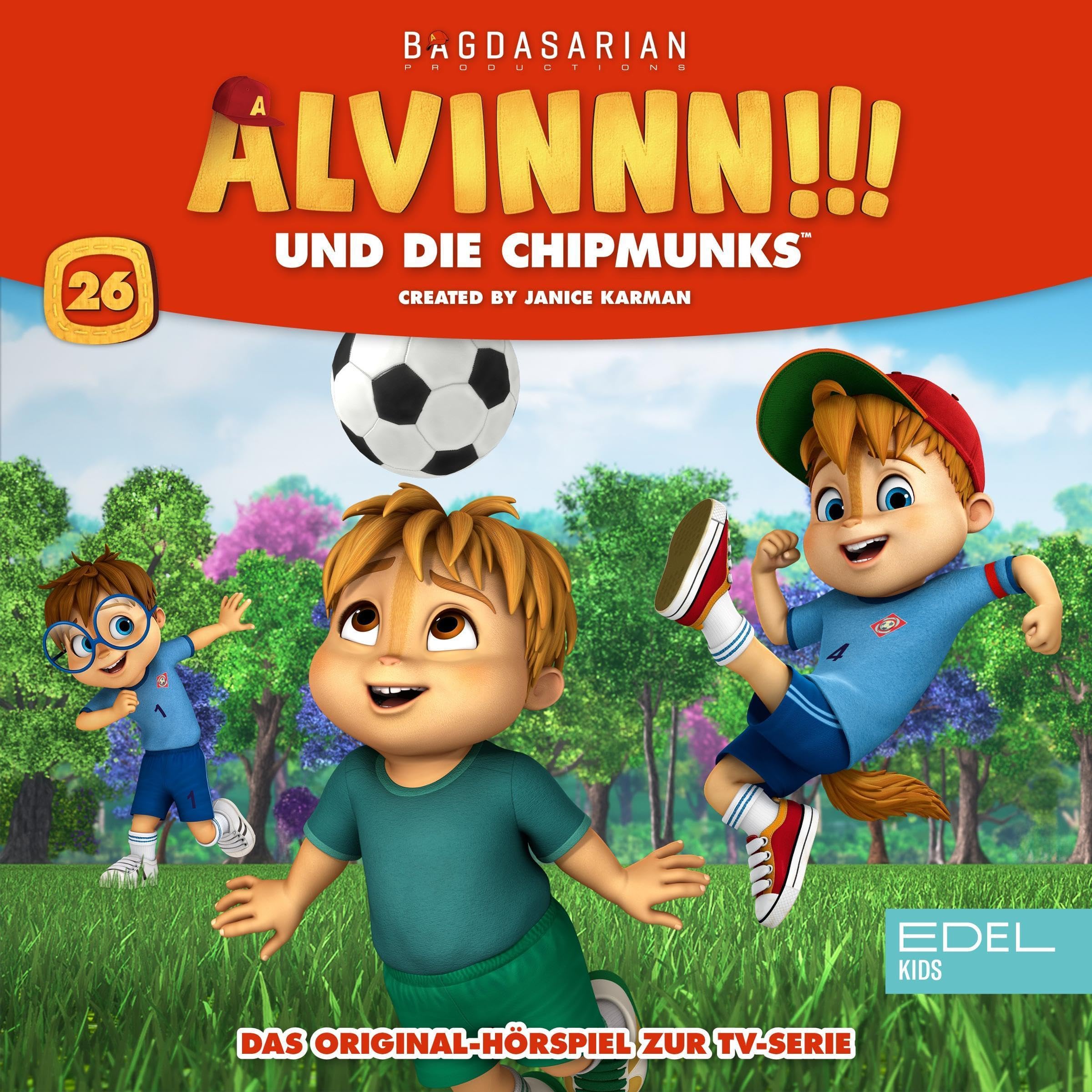 Cover art for Alvinnn!!! und die Chipmunks - Folge 26. Das Original-Hörspiel zur TV-Serie