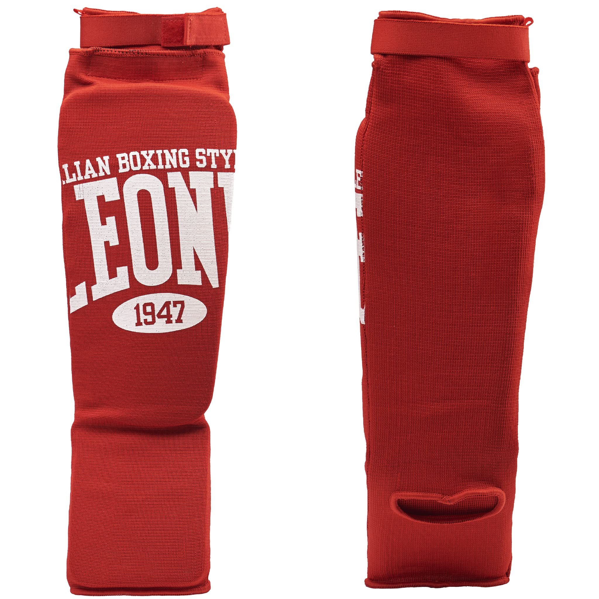 LEONE 1947, Comfort Shin Guards, Red, L, PT133