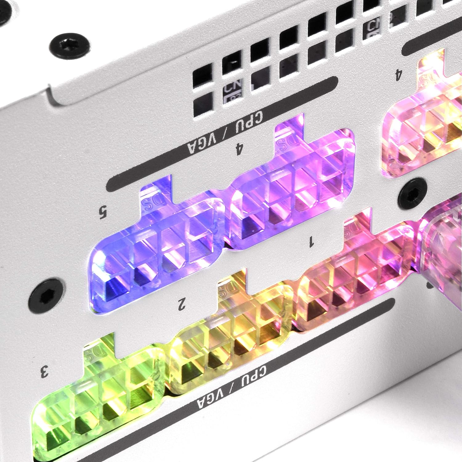 Super Flower Leadex III ARGB 80+ Gold, Addressable LEDs with 5V Motherboard Sync/Analog Controlled, ECO Fanless & Silent Mode, Full Modular Power Supply(750W)