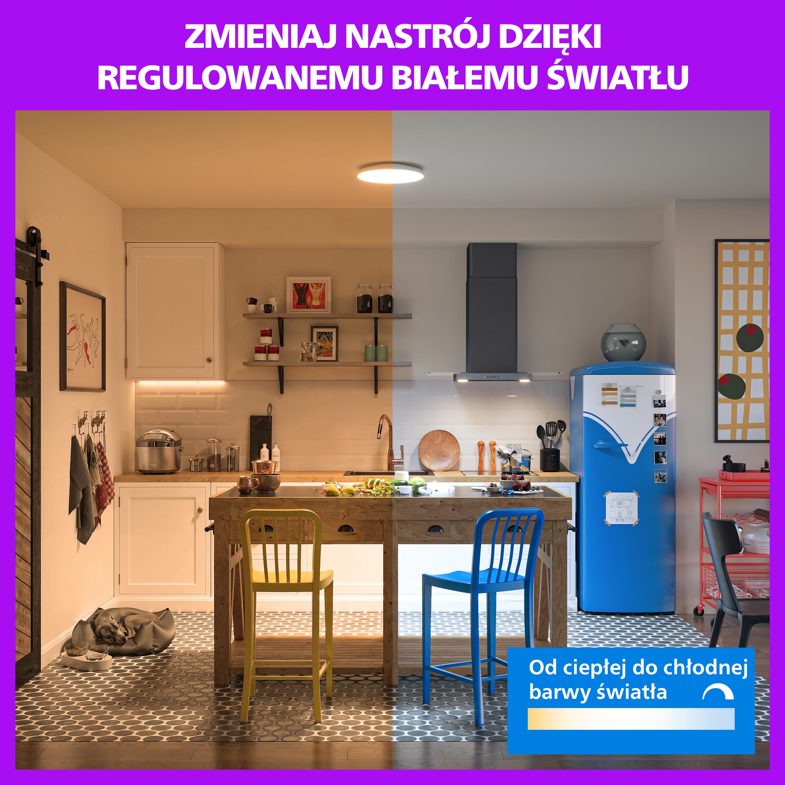 Philips Smart Lighting lampa sufitowa, okrągła, 30 cm