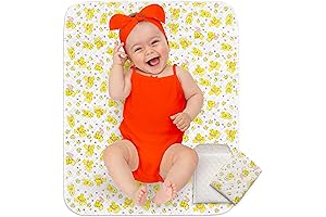 25.5in X 31.5in Extra Large Reusable Waterproof Changing Pad for Baby
