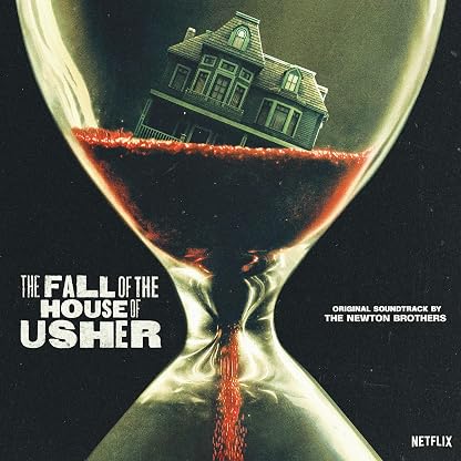 The Fall Of The House Of Usher (Vinil Verde, Edição Deluxe) por The Newton Brothers, capa do álbum