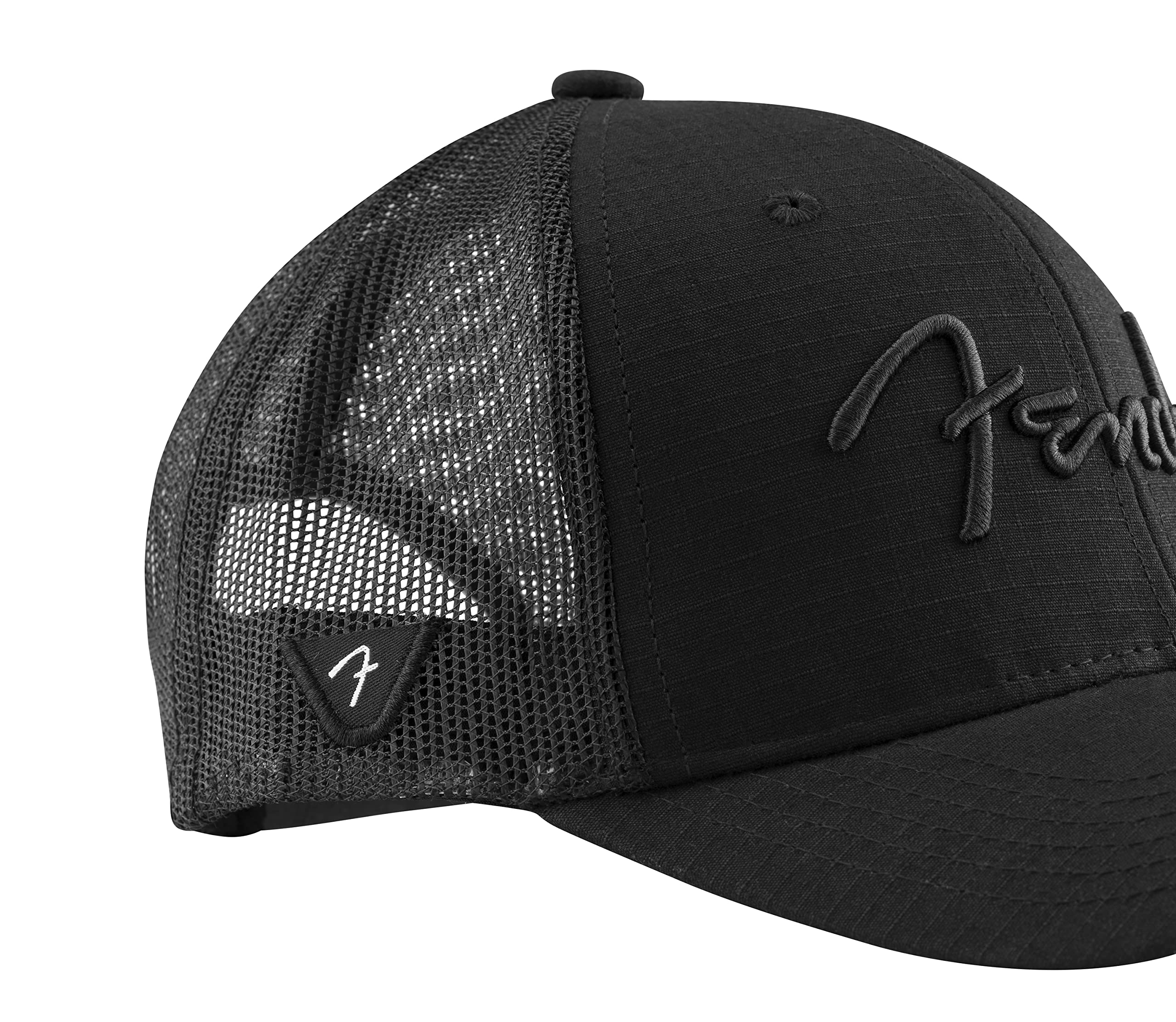 Fender® Snap Back Pick Holder Hat, Black - Image 3