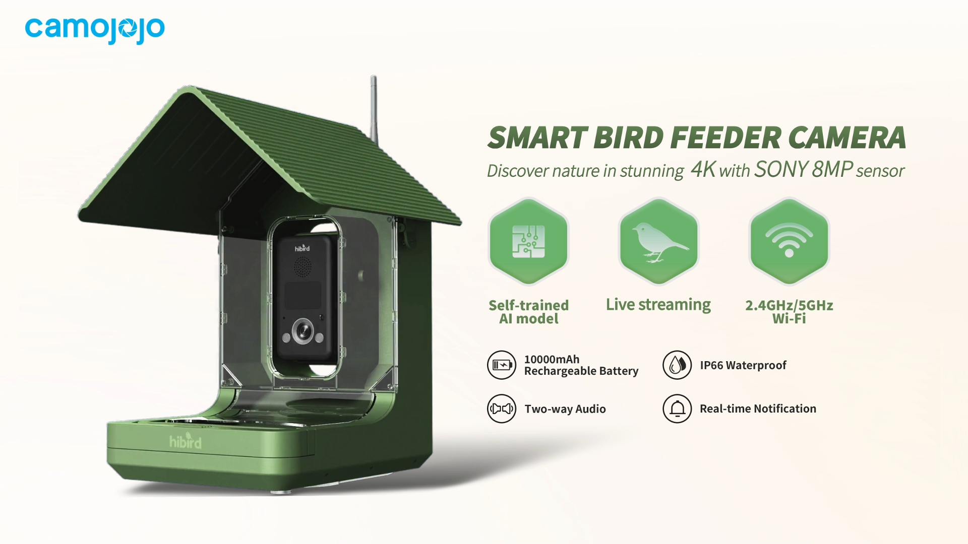 ファイアーバード mokamera5 Amazon.com : Smart Bird Feeder with Camera, 2K HD, Dual
