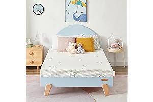 Twin Mattress, 5 Inch Lucid Gel Memory Foam Mattress for Kids