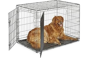 New World Dog Crate XL, Enhanced Double Door Design