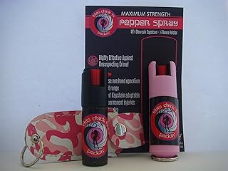 SAVE with THE DUAL IMPACT COMBO PACK - MAXIMUM/POLICE STRENGTH Pepper Sprays (1) Soft & (1) Hard Case