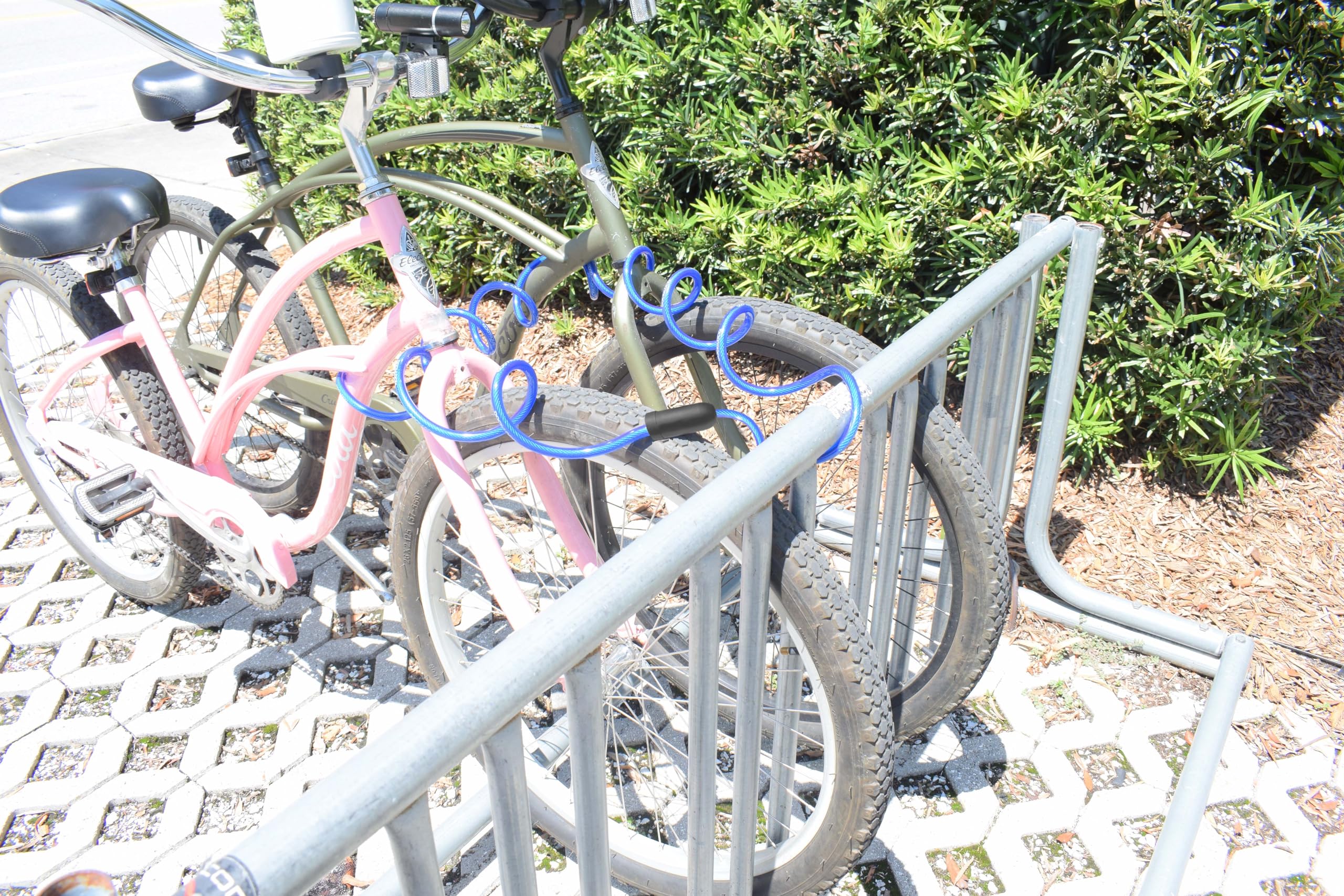 DocksLocks Cable de seguridad en espiral con cerradura de llave, protección antirrobo multiusos resistente a la intemperie para kayak, bicicleta, paddleboard, scooter, equipo, bicicletas y más de 10