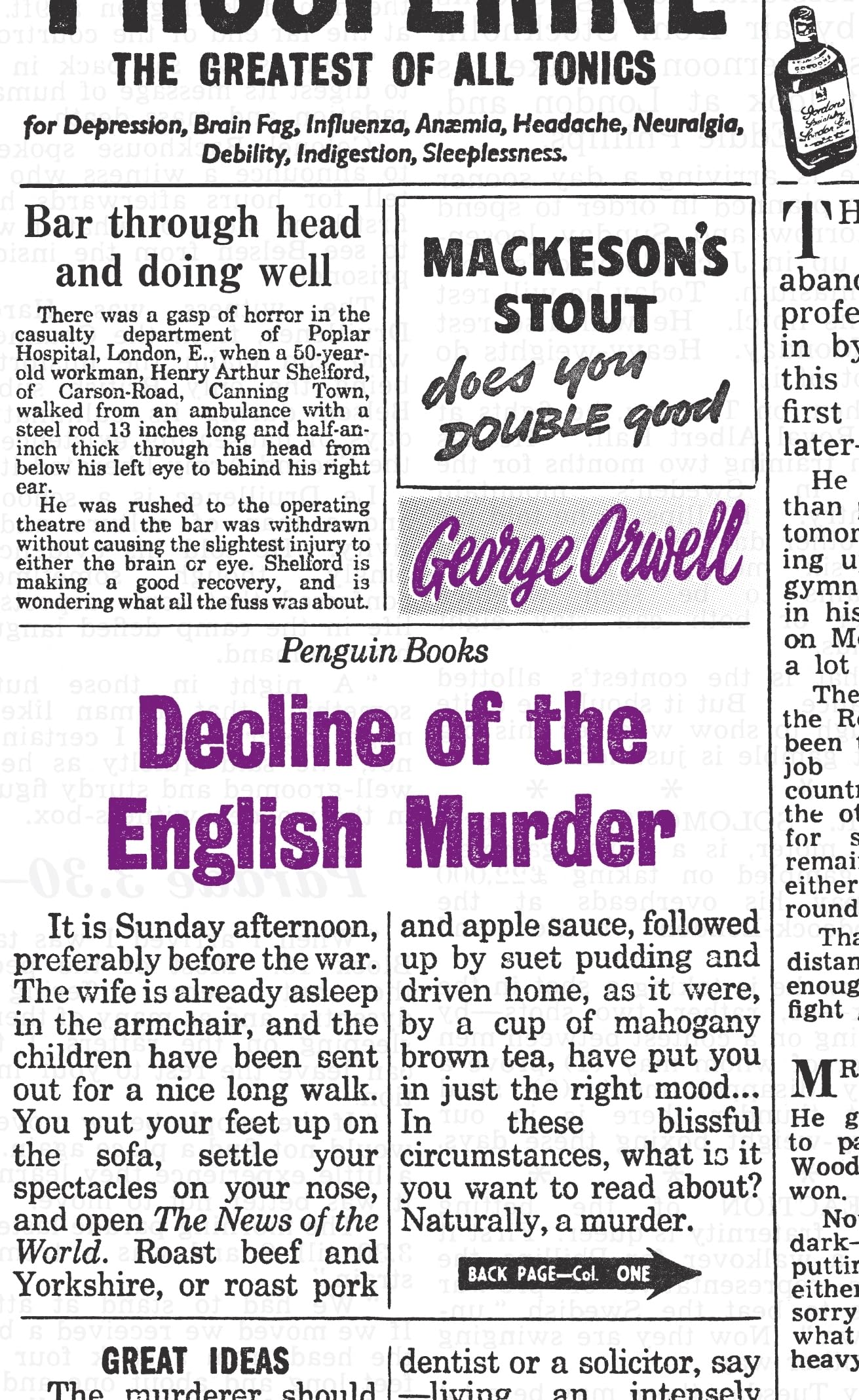 Great Ideas Decline of the English Murder