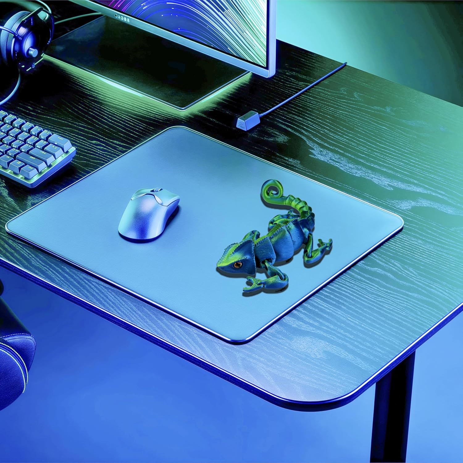 3D Printed Animals - Articulated Chameleon Toys, Flexible Animals Toy Statue,Movable Joints,Fidget Toys, Desk Home Office Decor, Birthday Halloween - Image 6