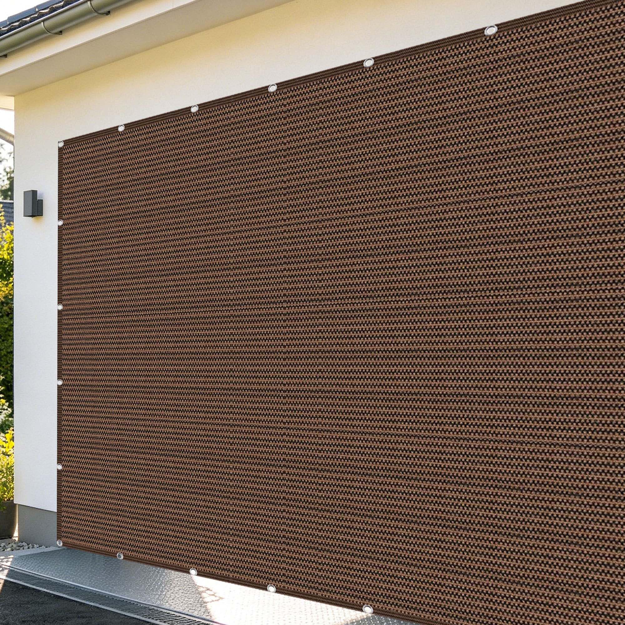 Filet d'ombrage pour serre et potager brun 1.6 x 2.2 m évite la surchauffe