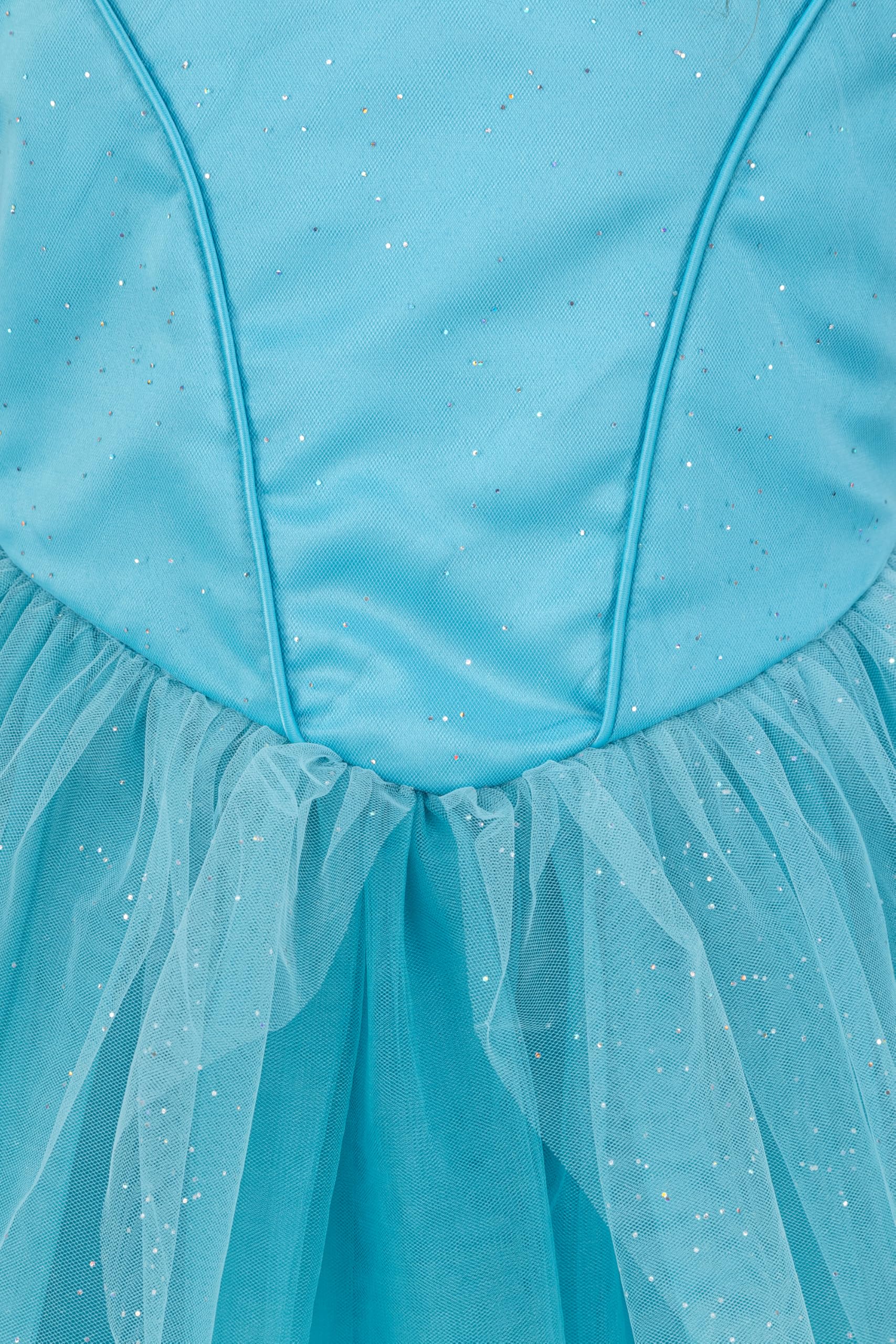 Chaks - Miss France Kinderkostüm, Kleid und Zubehör | Offizielles Miss France Kostümset, 3-teiliges Set mit Kleid, Diadem und Schärpe für Karneval und Events