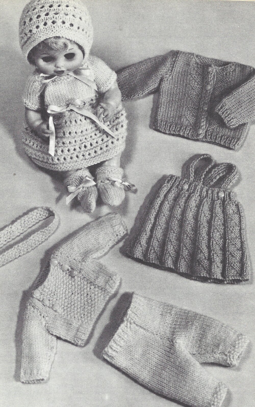 Knitting Pattern Doll Sweater 1000 Free Patterns