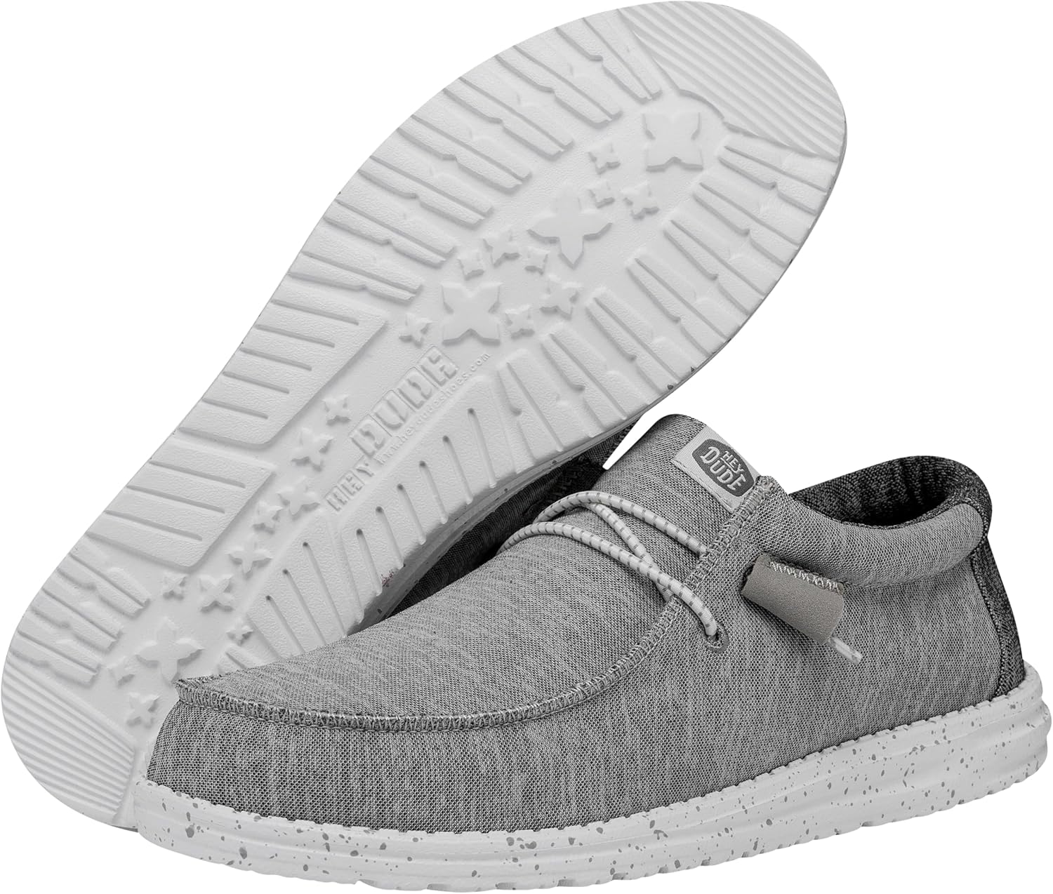 Hey Dude Wally Sport Knit | Men's Loafers | Men's Slip On Shoes | Comfortable & Light Weight