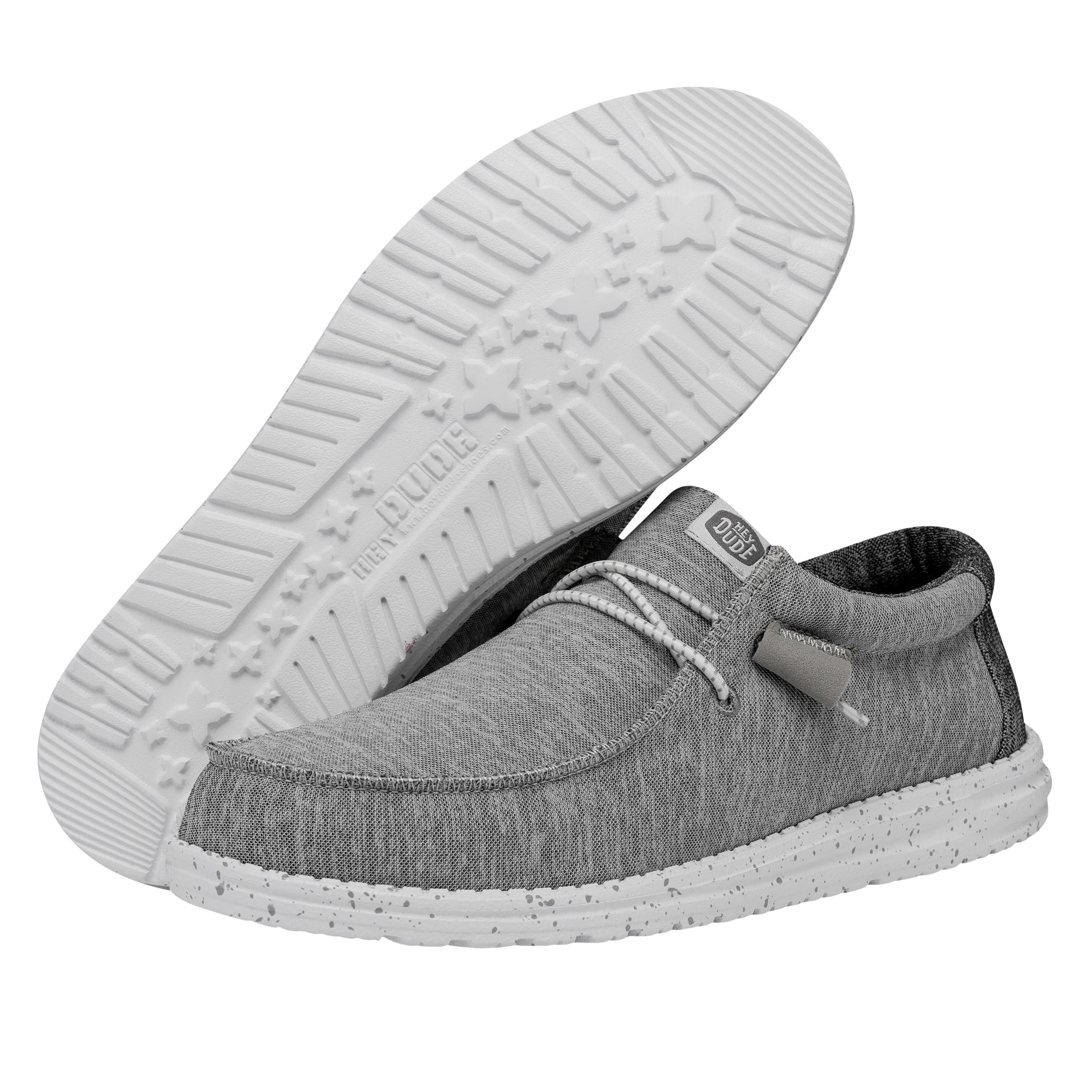 Hey Dude Wally Sport Knit Grey Size 6 | Men display picture 2
