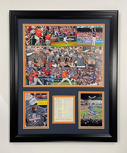 Houston Astros Campeones 2022 Collage de fotos enmarcado de 18 x 22 pulgadas Mosaico Houston Astros Campeones 2022 Collage de fotos enmarcado de 18 x 22 pulgadas Mosaico