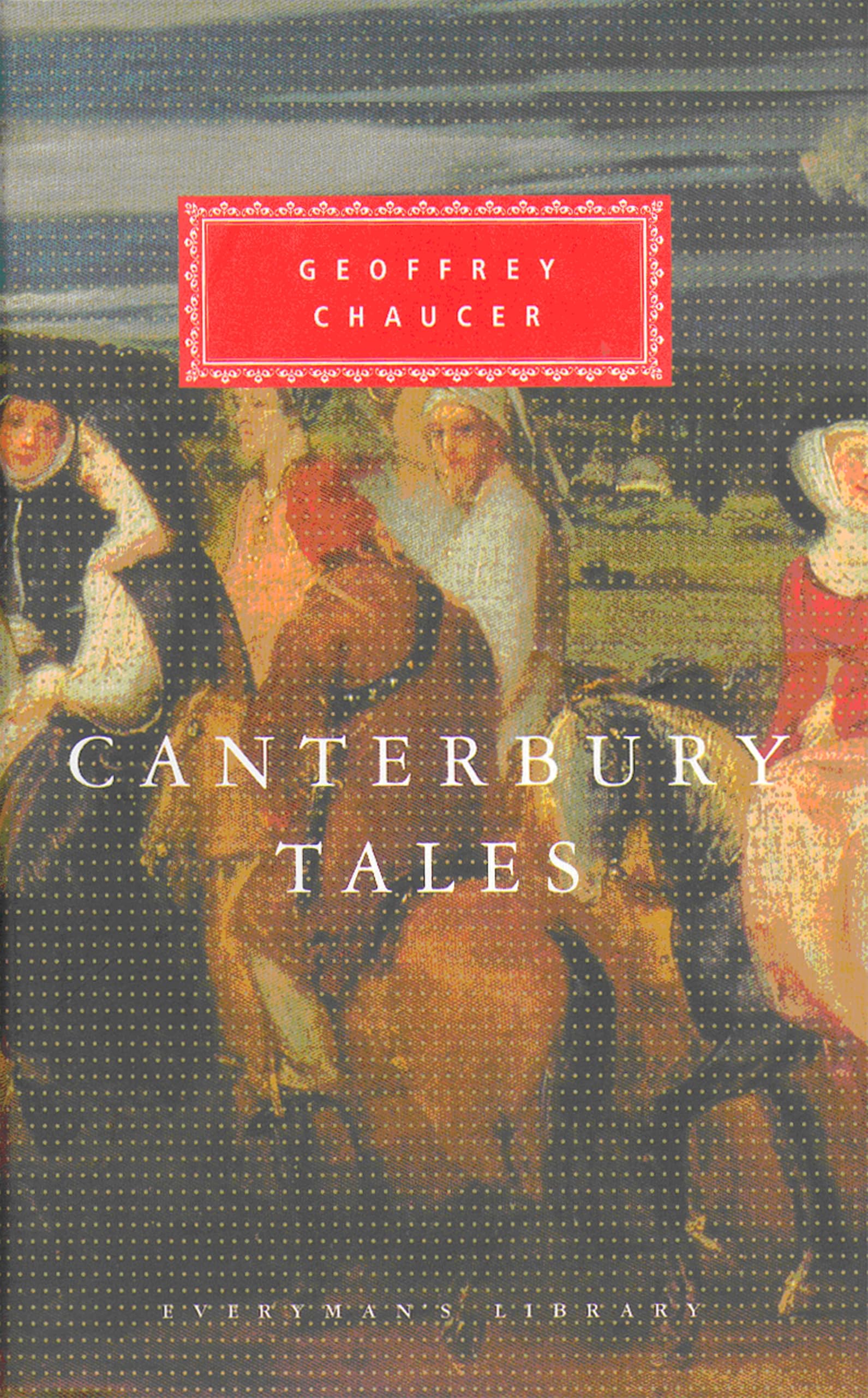 Canterbury Tales by Geoffrey Chaucer H/B D/J Everyman 1992
