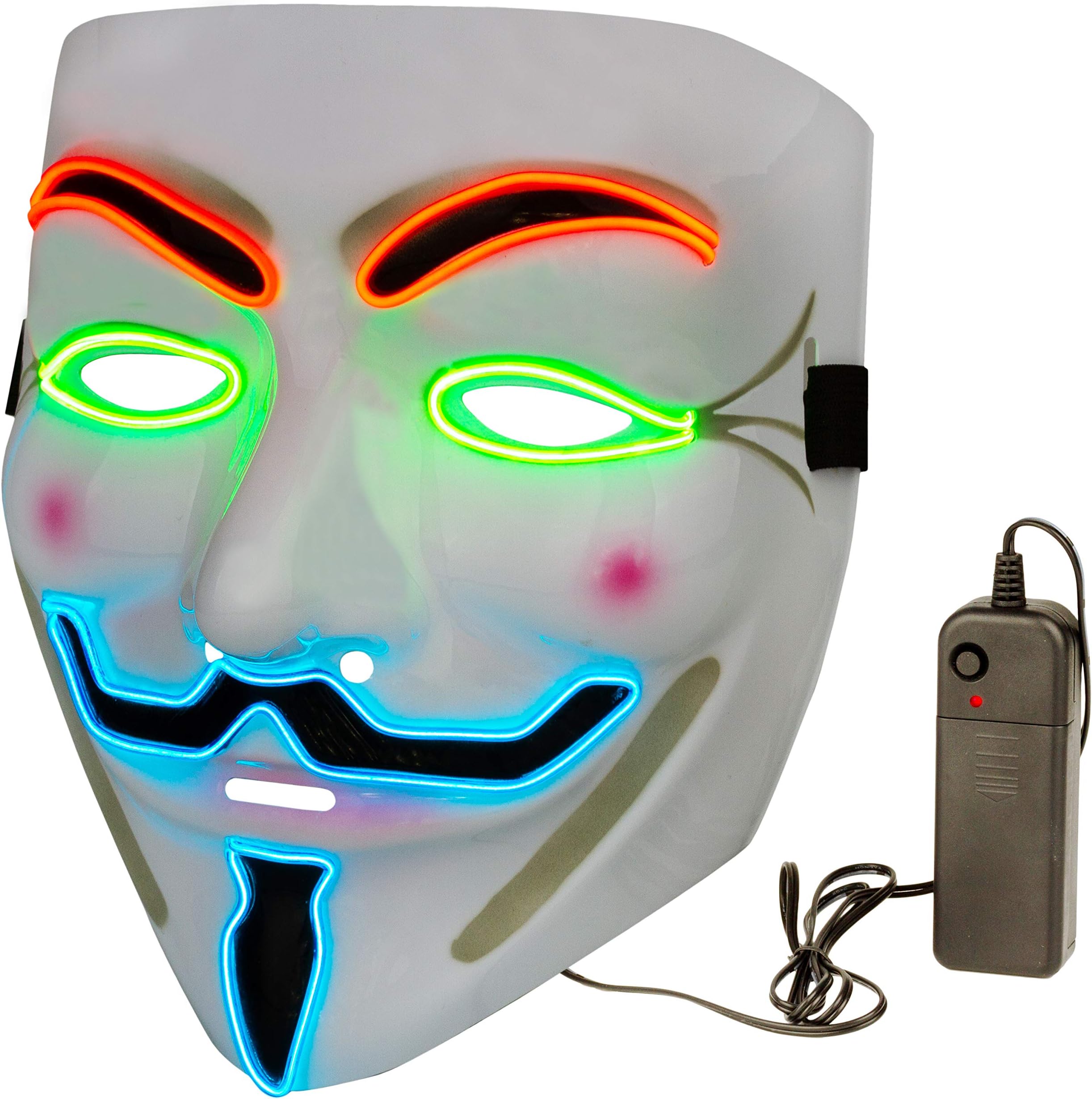 Diximus V for Vendetta Mask Anonymous Guy Fawkes Halloween Mask Hacker