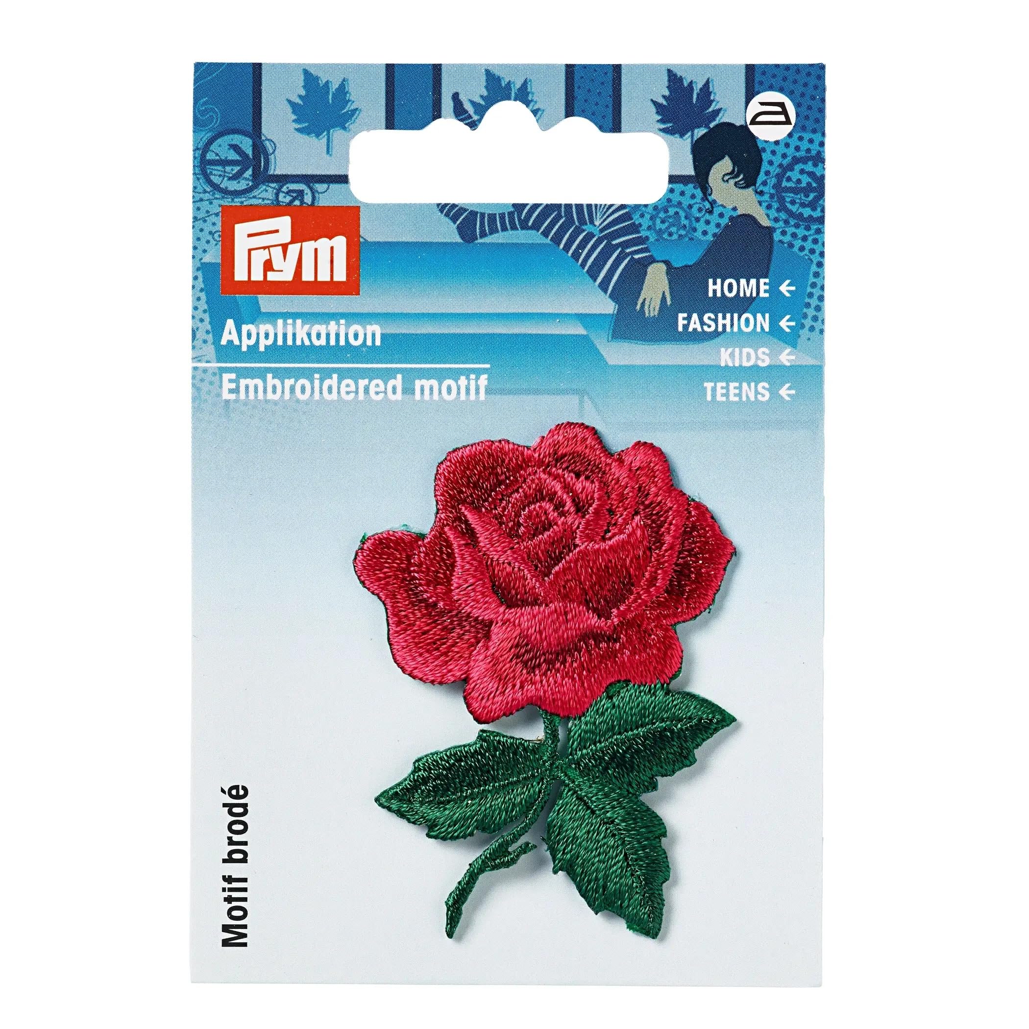 Prym - Rose Iron-On Patch - 1 Unit