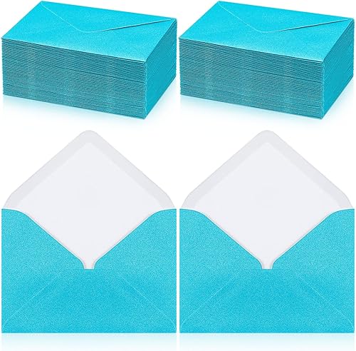 Yahenda 200 sobres pequeños para tarjetas de regalo, bolsillo de boda, sobres de papel pequeños para tarjetas de regalo, sobres para tarjetas de