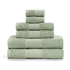 Simple Opulence Premium 100 Cotton Towel Set 6 Piece Soft Absorbent Towels for Bathroom Hotel and Spa 2