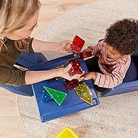 Vista 130 de ECR4Kids Tri-Me 3 en 1 silla cubo, muebles para niños, color azul polvo