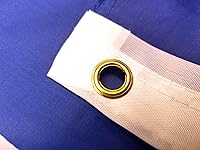 Vista 5 de Bandera de El Salvador, 100% poliéster, 3x5, doble costura, interior, azul y blanco, para el Día de la Independencia de El Salvador