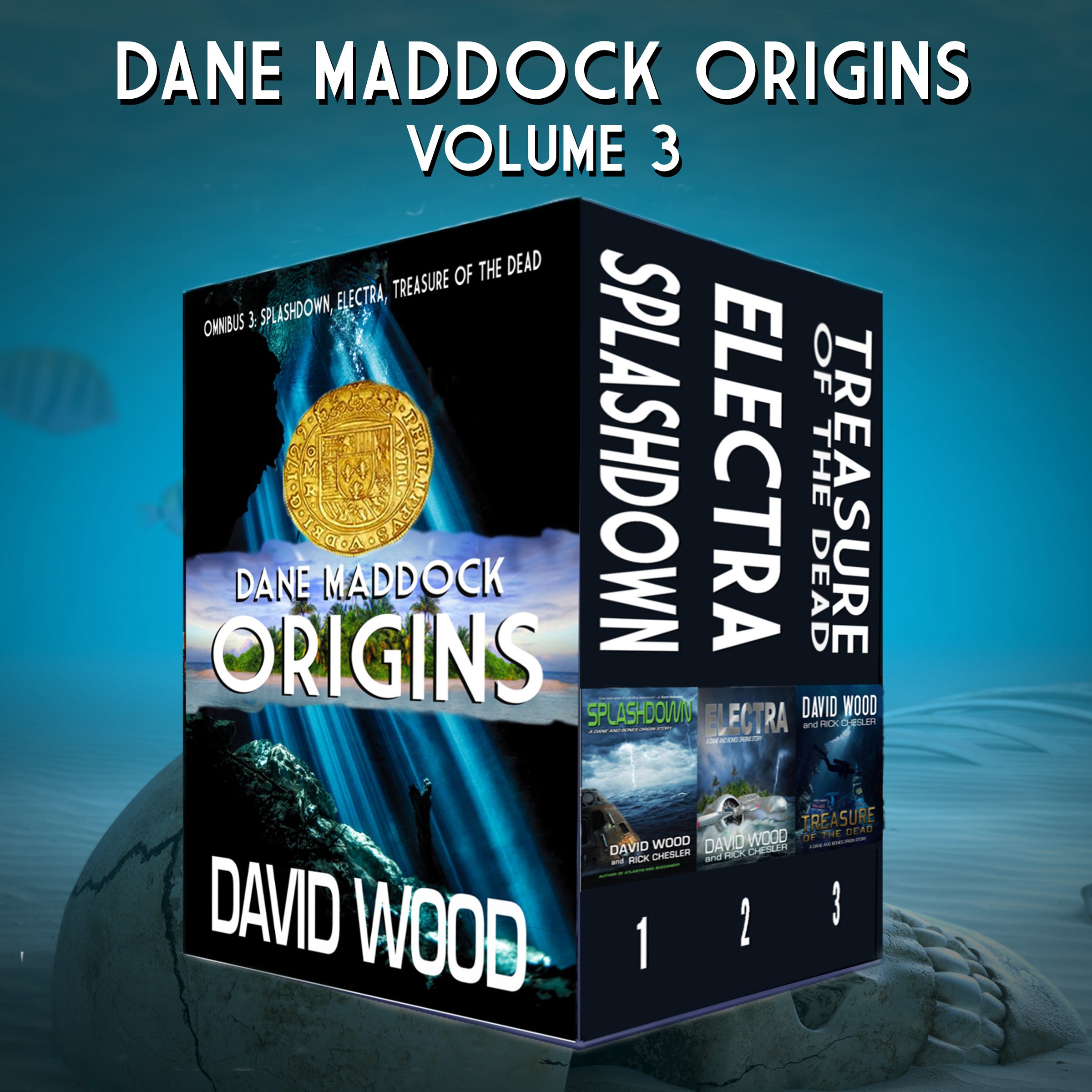 Cover art for The Dane Maddock Origins - Omnibus 3