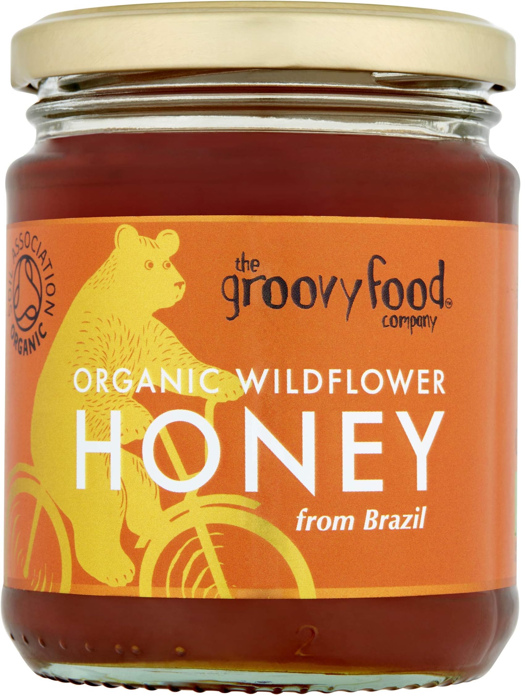 Organic Brazilian Wildflower Honey, 340 g (Pack of 2)