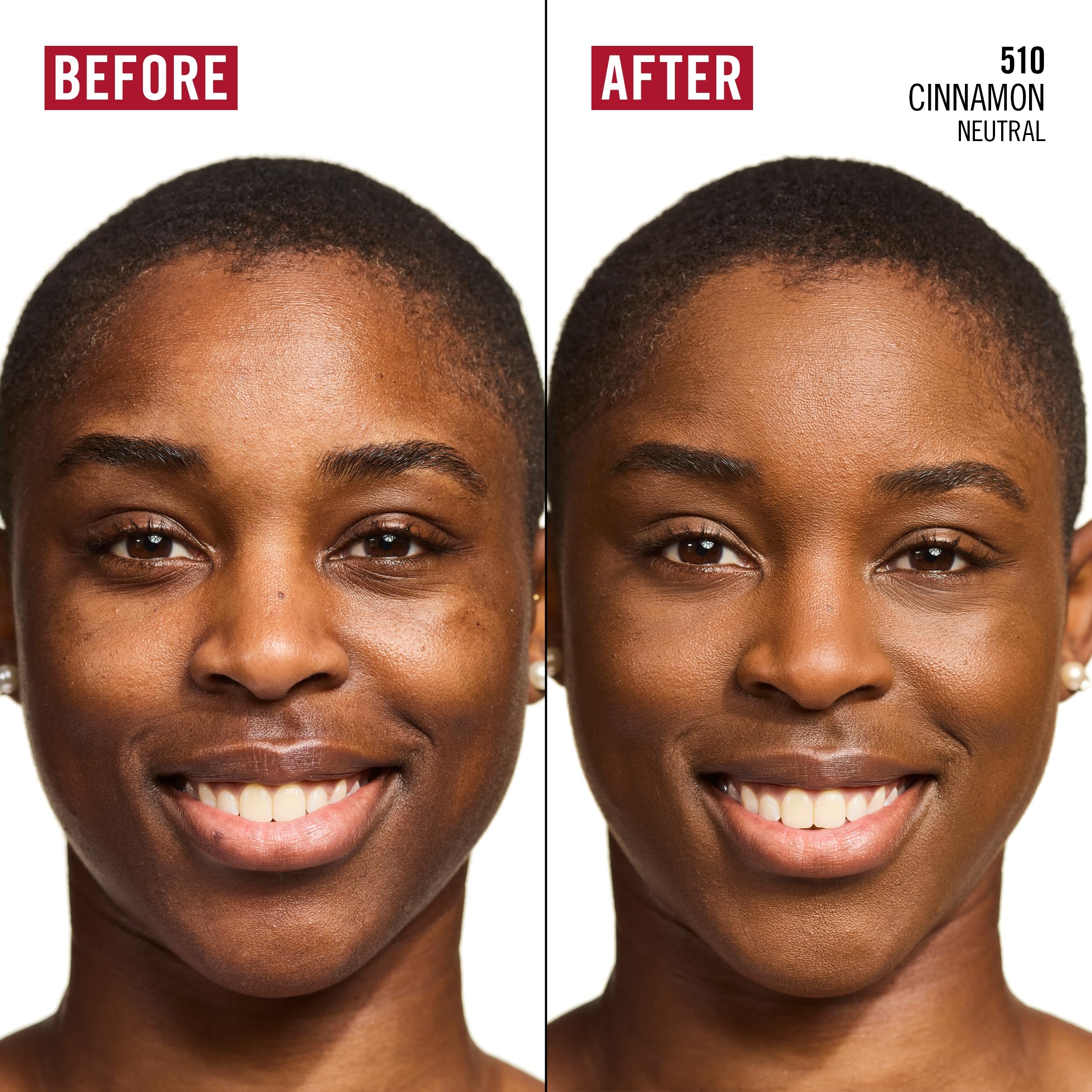 Rimmel Kind & Free, Blur It Out Mattifying Skin Tint, 510 Cinnamon, Lightweight Matte Finish, Minimises Pores - Image 2