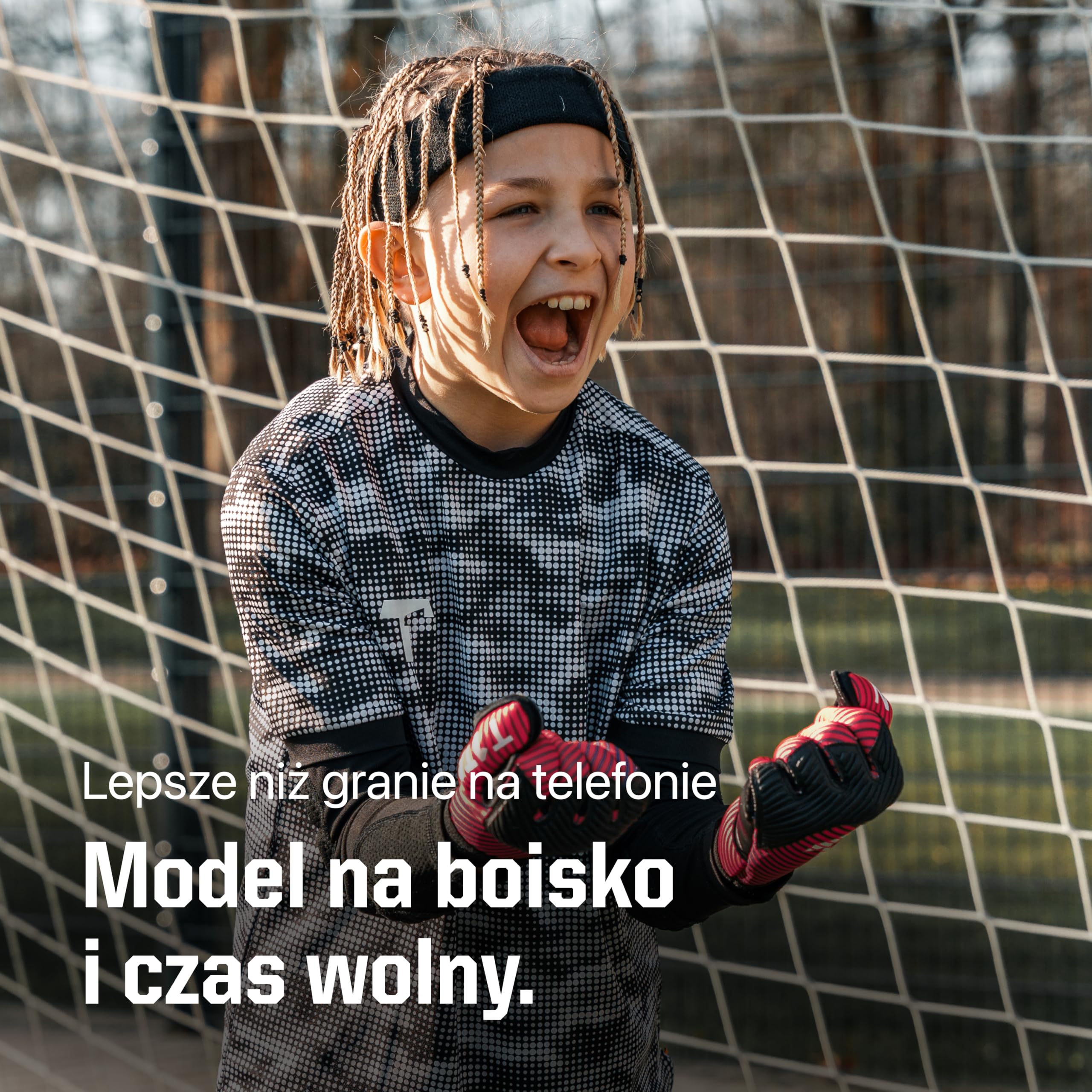 T1TAN Hobby AROX dziecięce rękawice bramkarskie, rozmiar 3-8, wiek 3-14 lat, czerwony, niebieski, zielony, żółty, rękawice bramkarskie dla chłopców, dziewcząt i nastolatków, rękawice bramkarskie