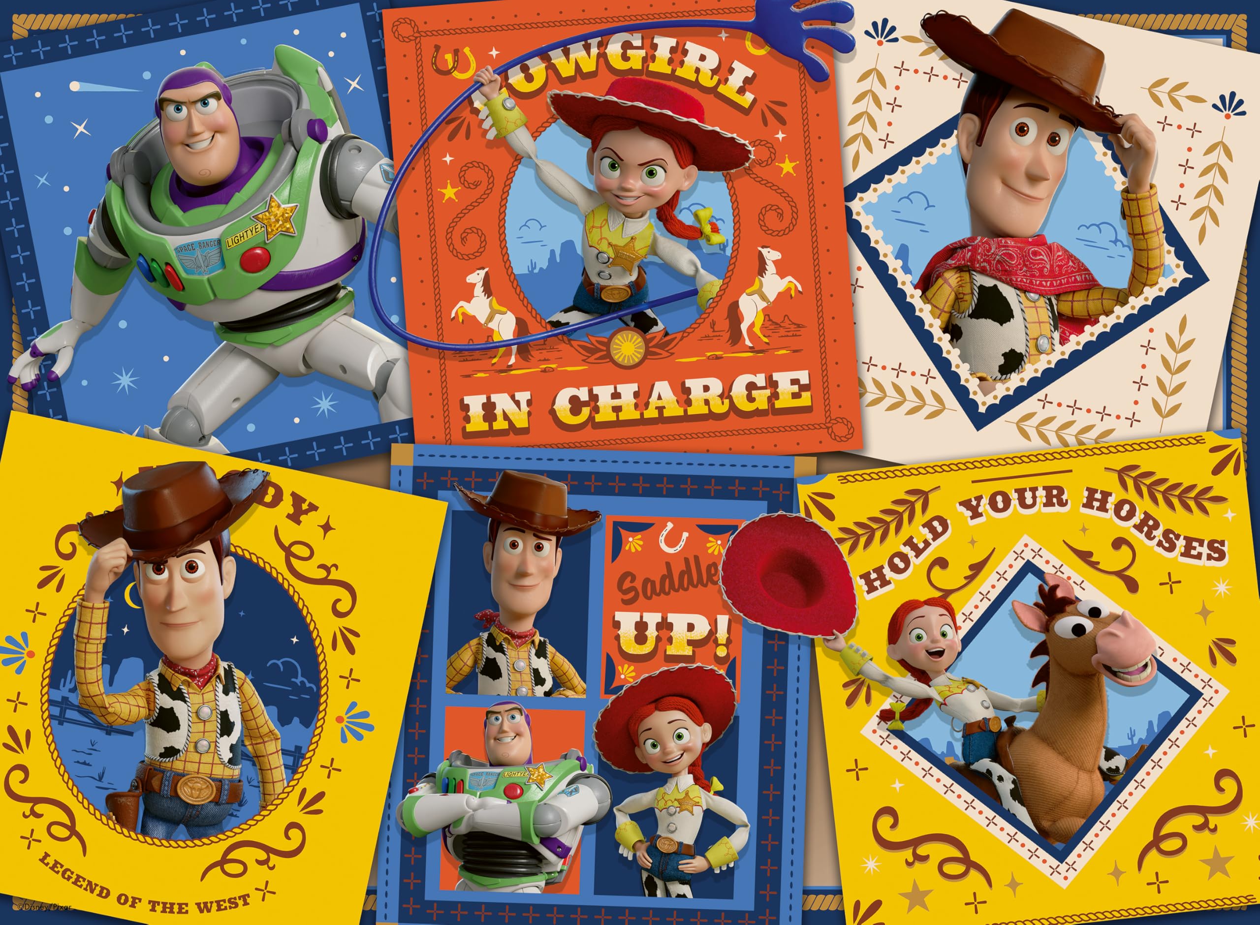 Ravensburger Children Puzzles Toy Story 5 - Ages 10+ | Toy Story 5 adult 500 piece puzzle featuring Woody, Buzz and Jessie. A fun challenge for fans of Disney and puzzles.