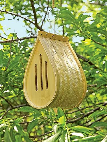 Woven Bamboo Butterfly House