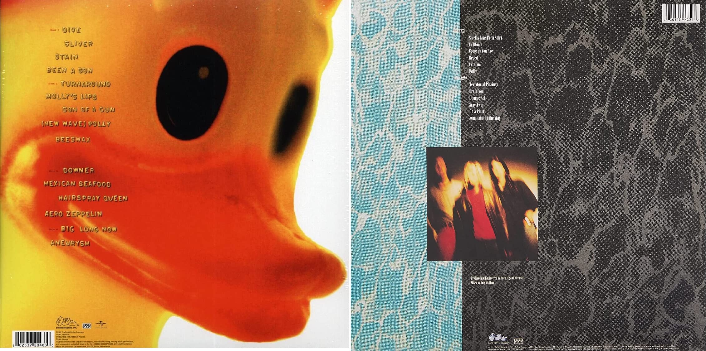 Nirvana - Confezione da 2: Incesticida 45 giri/min/Nevermind