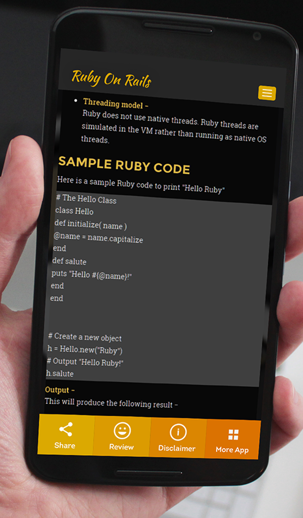 Ruby On Rails Tutorial - App on Amazon Appstore