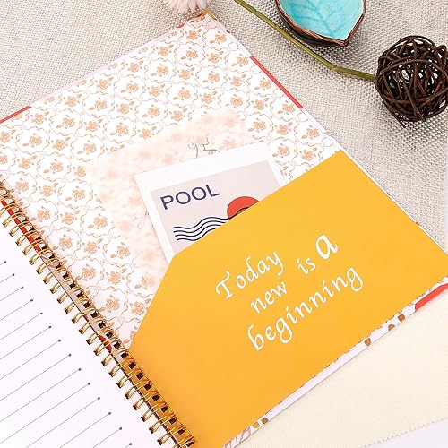 Miniatura 6 de Agenda mensual 2024-2026 encuadernada en espiral, calendario de 3 años, agenda mensual de enero de 2024 a diciembre de 2026, 11.3 x 8.8 pulgadas,