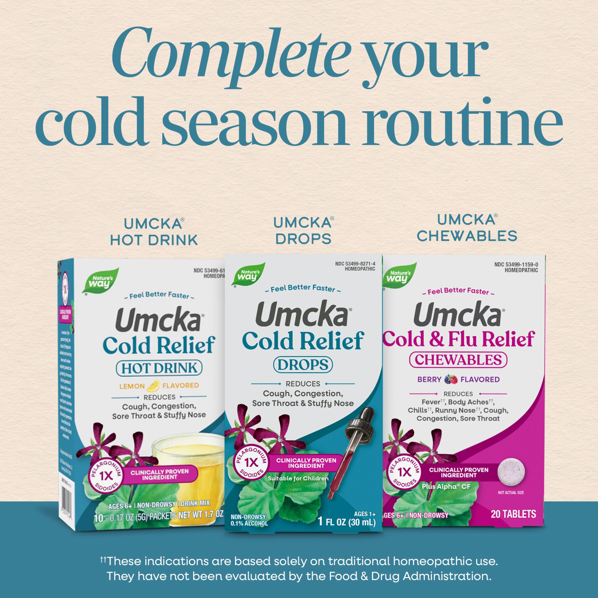 Nature's Way Umcka Cold Relief Drops, Homeopathic, Non-Drowsy | 2 Fl oz — Amazon image 8