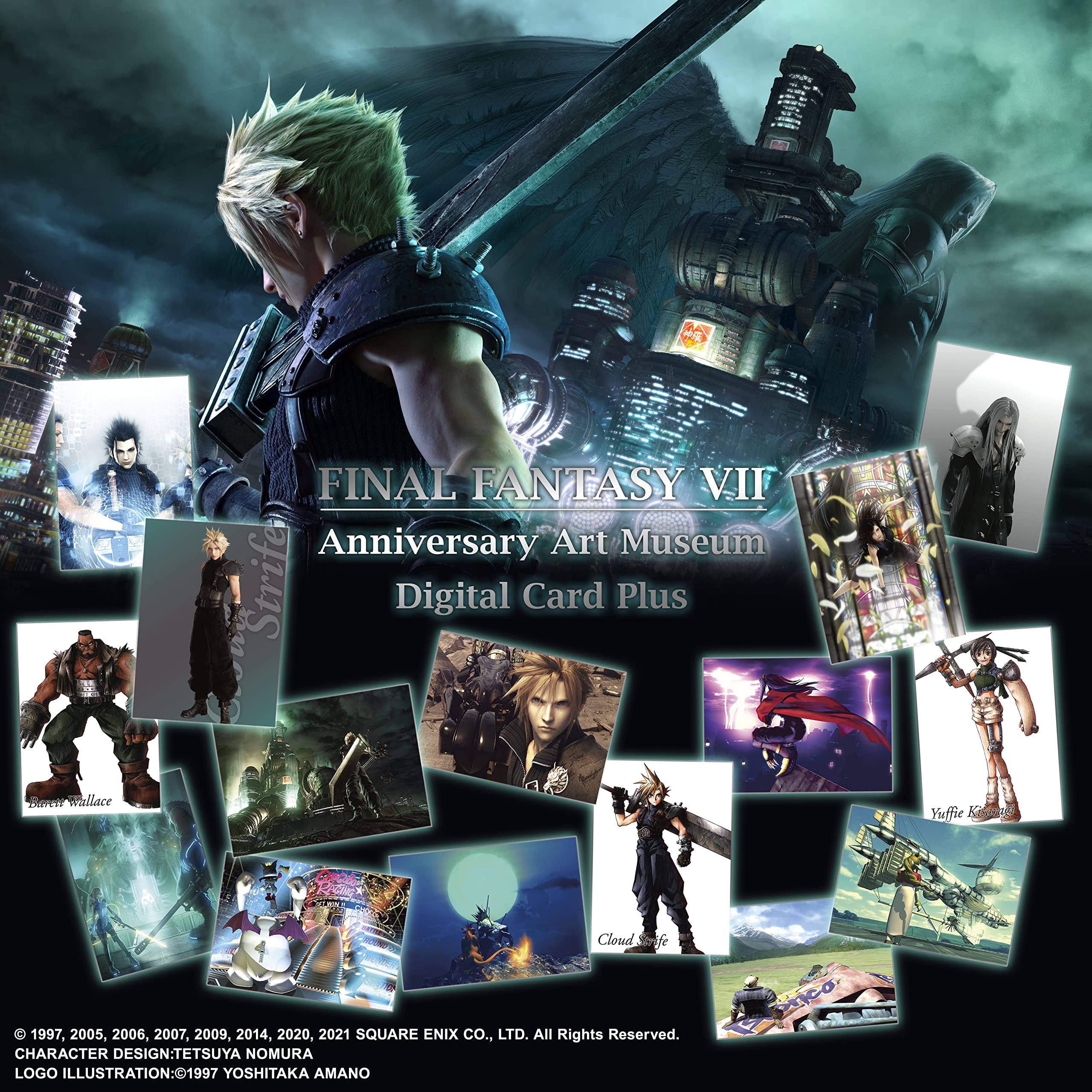 FF7 アニバーサリーアートミュージアム vol.2 プレミアム FF7 アニバーサリーアートミュージアム vol.2 ノーマルコンプ＋