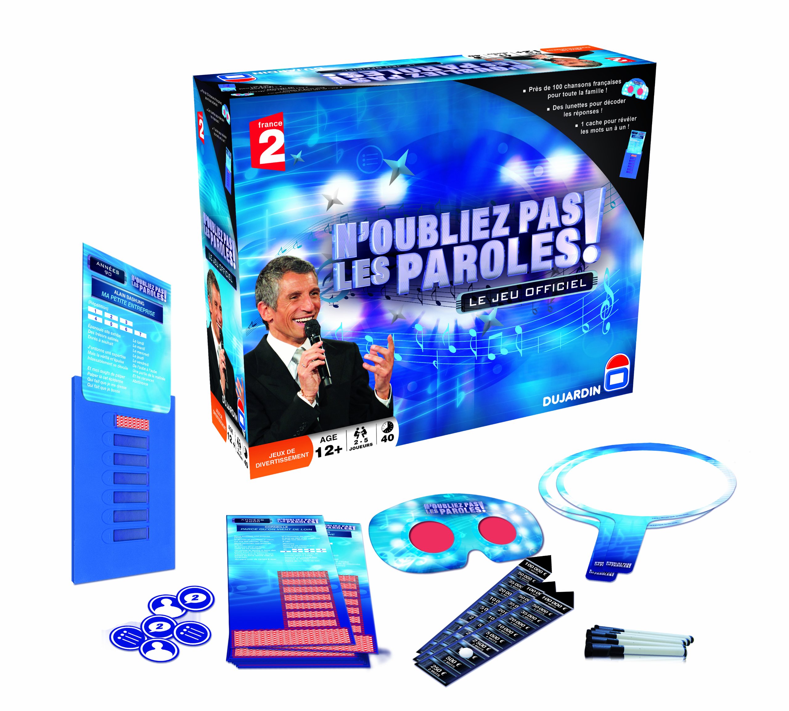 Dujardin - 58010 - Jeu d'ambiance - TV - N'oubliez pas Les Paroles