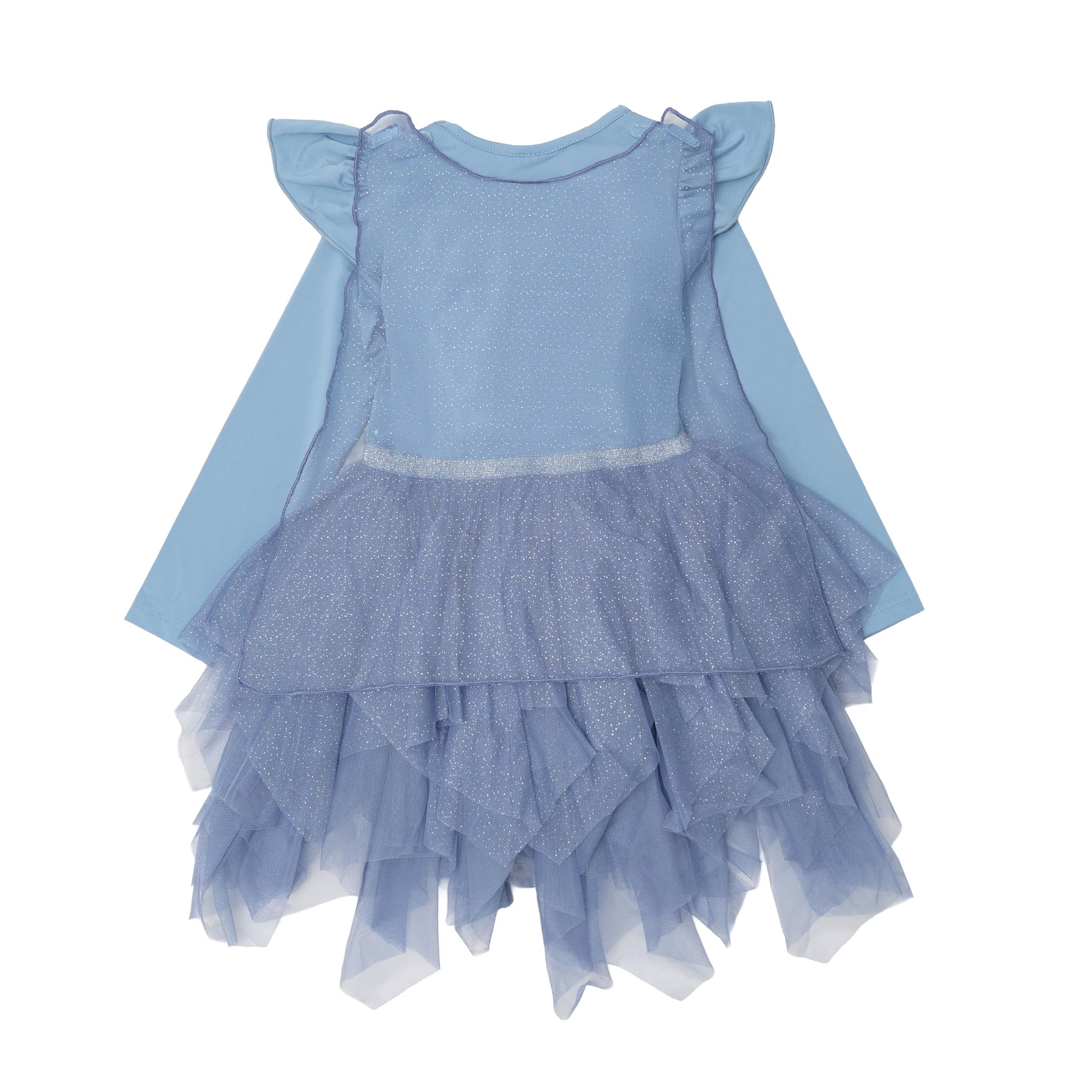 Disney Prinzessin Dress Up to Play für Mädchen Langarm Tutu & Sparkle Tüllrock Prinzessin Elsa Frozen