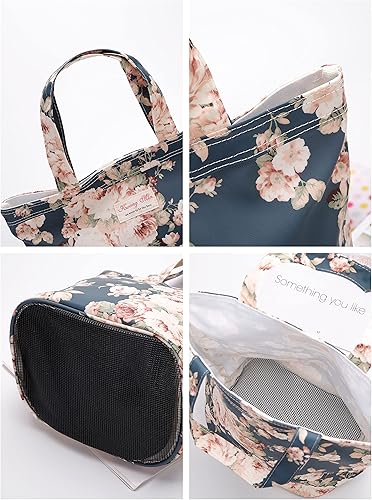 Miniatura 5 de Kwang Min Floral Penoy - Organizador de malla para ducha de playa, secado al aire, tela a prueba de agua, ligero, fácil de limpiar, organizador de